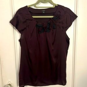 Pretty Ann Taylor silk blouse size large